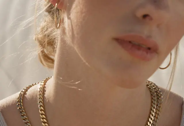 Gifted's Curb Chain Choker by Laude the Label.