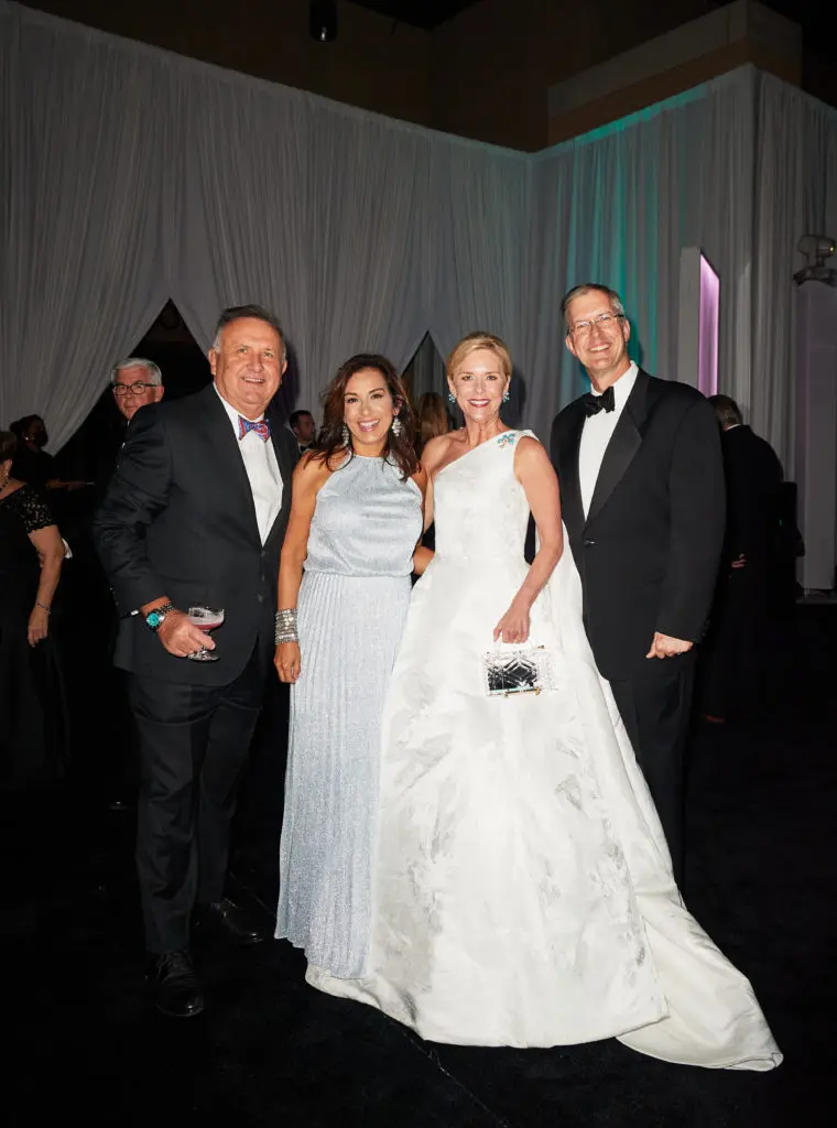 Steve Lamb & Deborah Ferguson, Michelle & Scott Marlow (Photo by Jonathan Zizzo)
