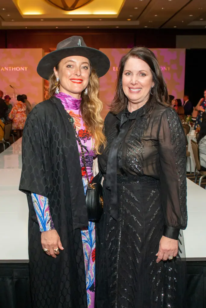 Designer Alice Temperley, Elizabeth Anthony owner Julie Roberts at the Children's Assessment Center Spirt of Spring Luncheon (Photo by Jacob Power)
