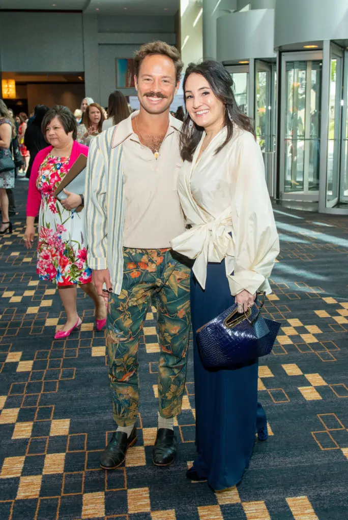 Oliver Halkowich, Amy Johnson at the Children's Assessment Center Spirt of Spring Luncheon (Photo by Jacob Power)