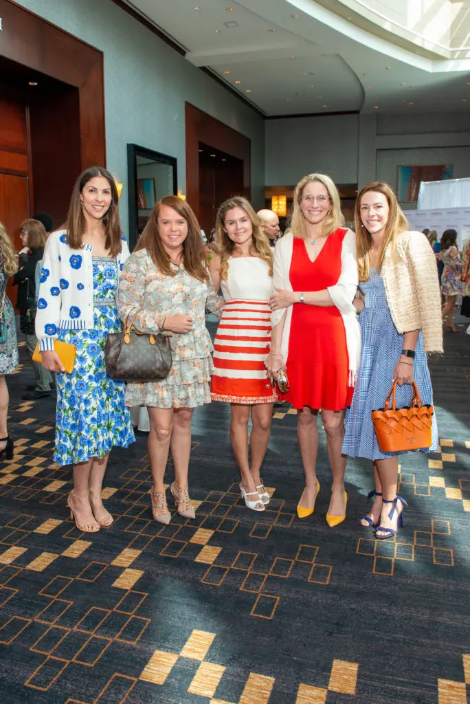 Scarlett Hankey, Shannon Carroll, Meredith Marshall, Lexi White, Marissa Avery at the Children's Assessment Center Spirt of Spring Luncheon (Photo by Jacob Power)