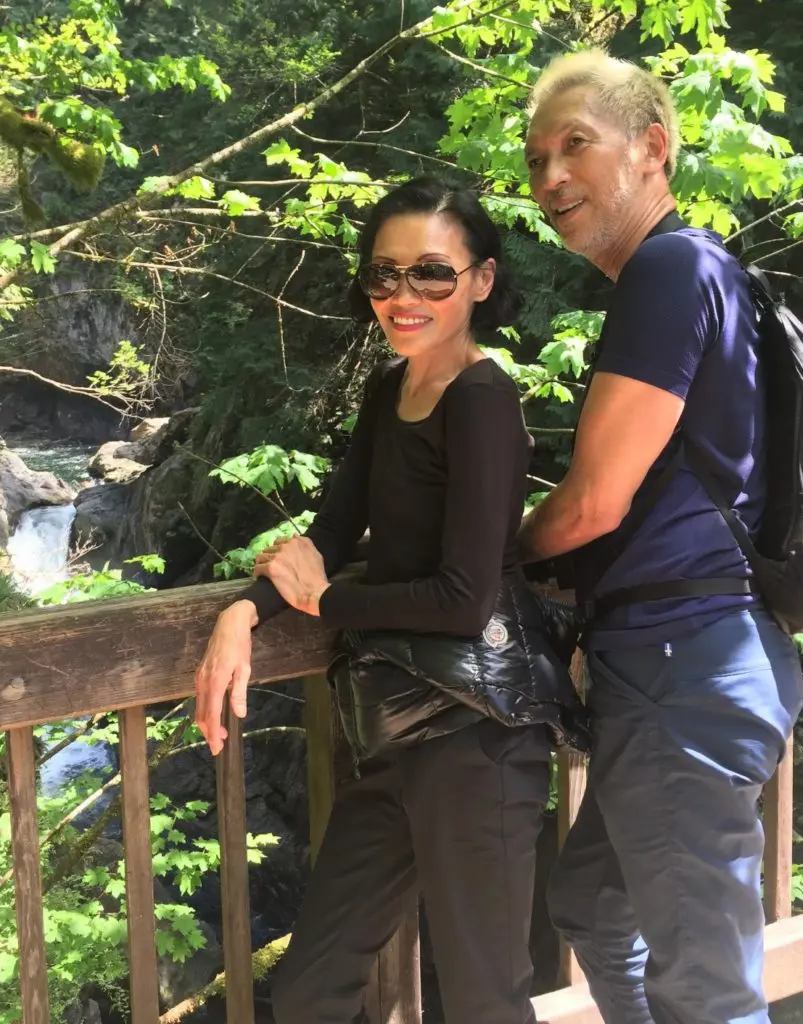 Duyen and Marc Nguyen are avid hikers and enjoy exploring new places with their family.