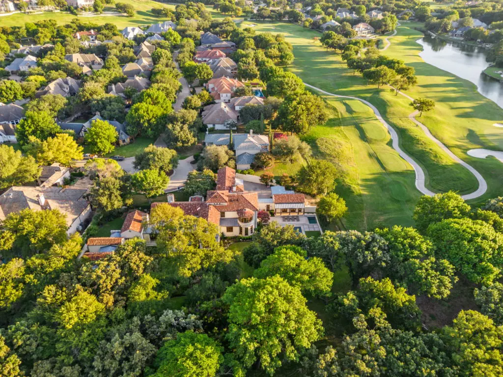 This $5.77 Million Fort Worth Mansion Lords Over the Fifth Tee Box at the Exclusive Mira Vista Country Club