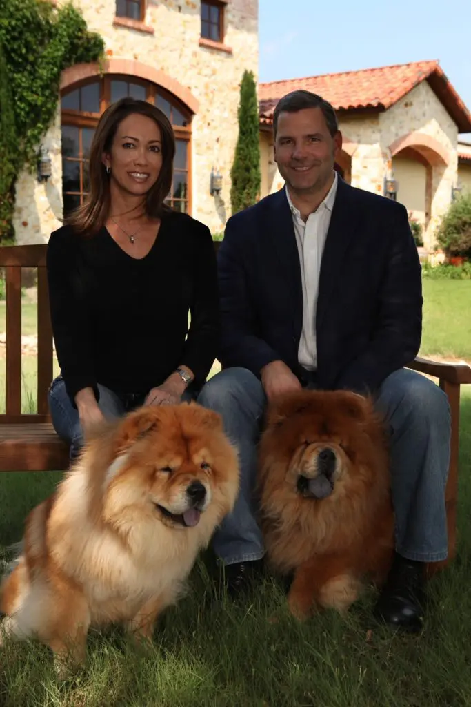 Lisa and Stan Duchman at the Duchman Family Winery in the Texas Hill Country.