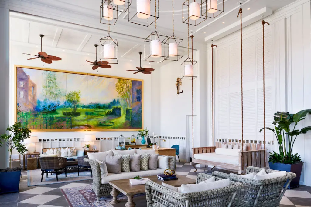 The hotel lobby of The Loutrel. (Photo by Courtesy of The Loutrel) (Photo by Courtesy of The Loutrel)