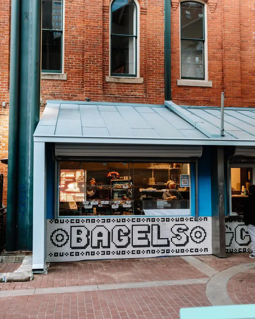 Located in downtown Dallas, Starship Bagel allows you to order and pickup from its walk-up window. (Courtesy)