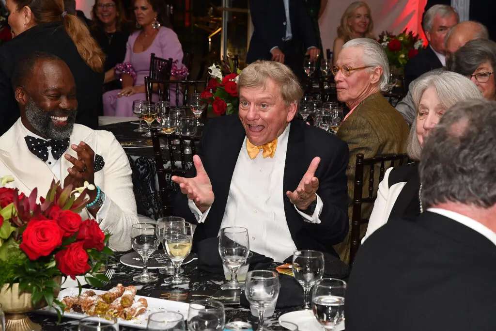 Rusty Hardin at The Bryan Museum's 'La Dolce Vita' gala celebrating Italian-American contributions to Texas history. 