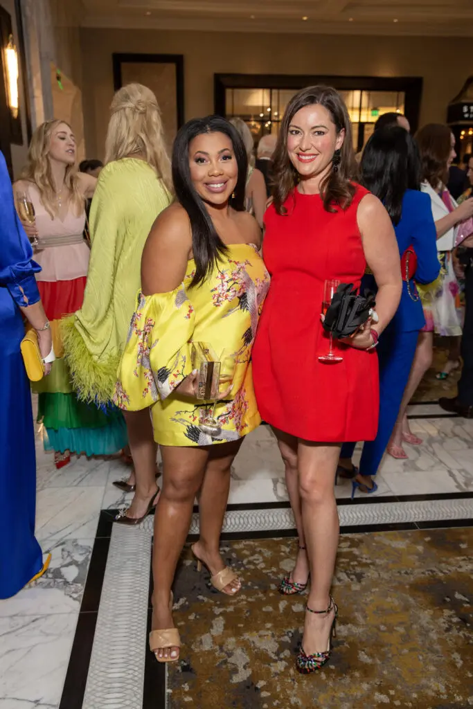 Ashley Seals, Jayne Johnston at the Communities in School 'Stay in School' gala (Photo by Jenny Antill)