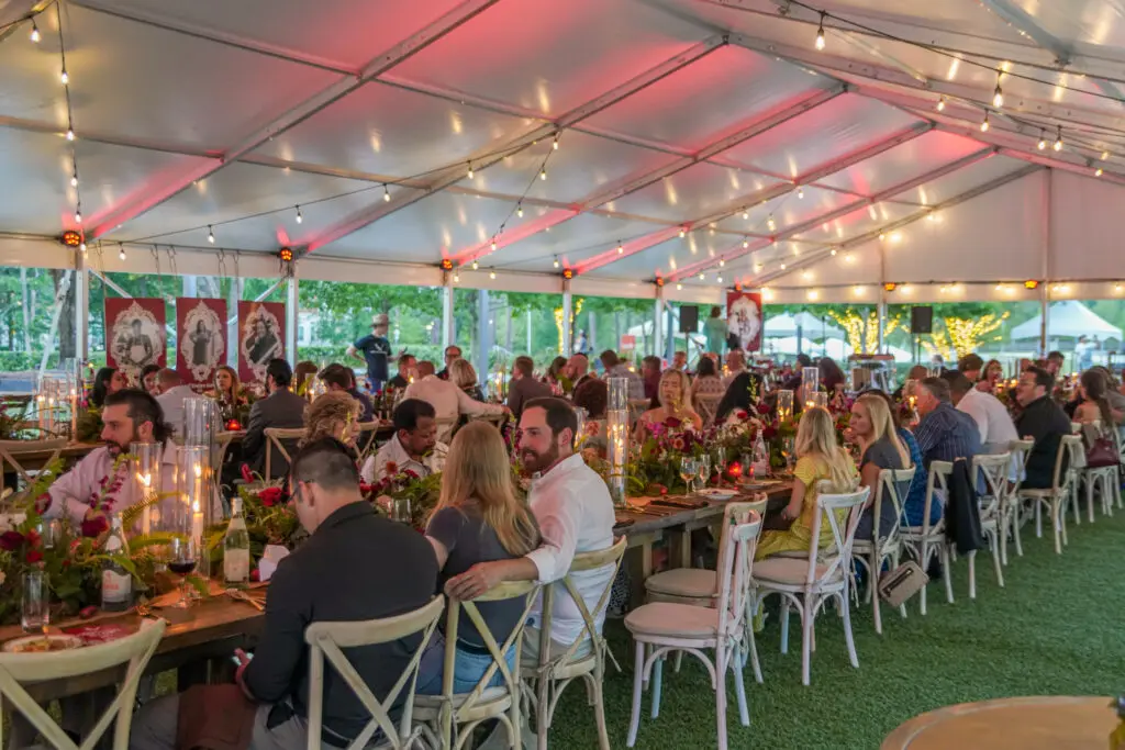 Last year's City Place's HTX Whiskey Weekend, where the Butcher's Ball Dinner kicked off the festivities. Photo by Mario Santos.