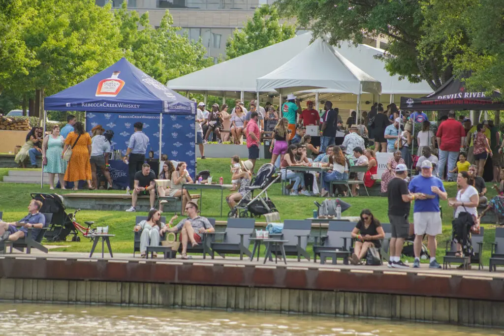 Saturday's Taste of City Place will look a lot like this photo from last year's event. Photo by Mario Santos.