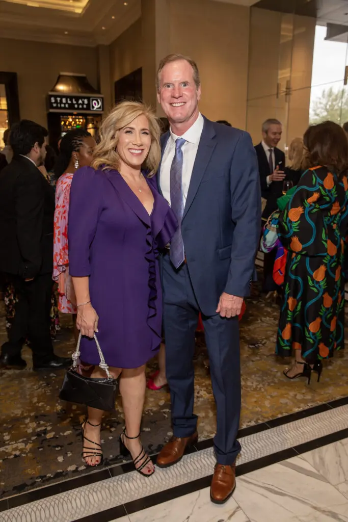 Kim & David Flanagan at the Communities in School 'Stay in School' gala (Photo by Jenny Antill)