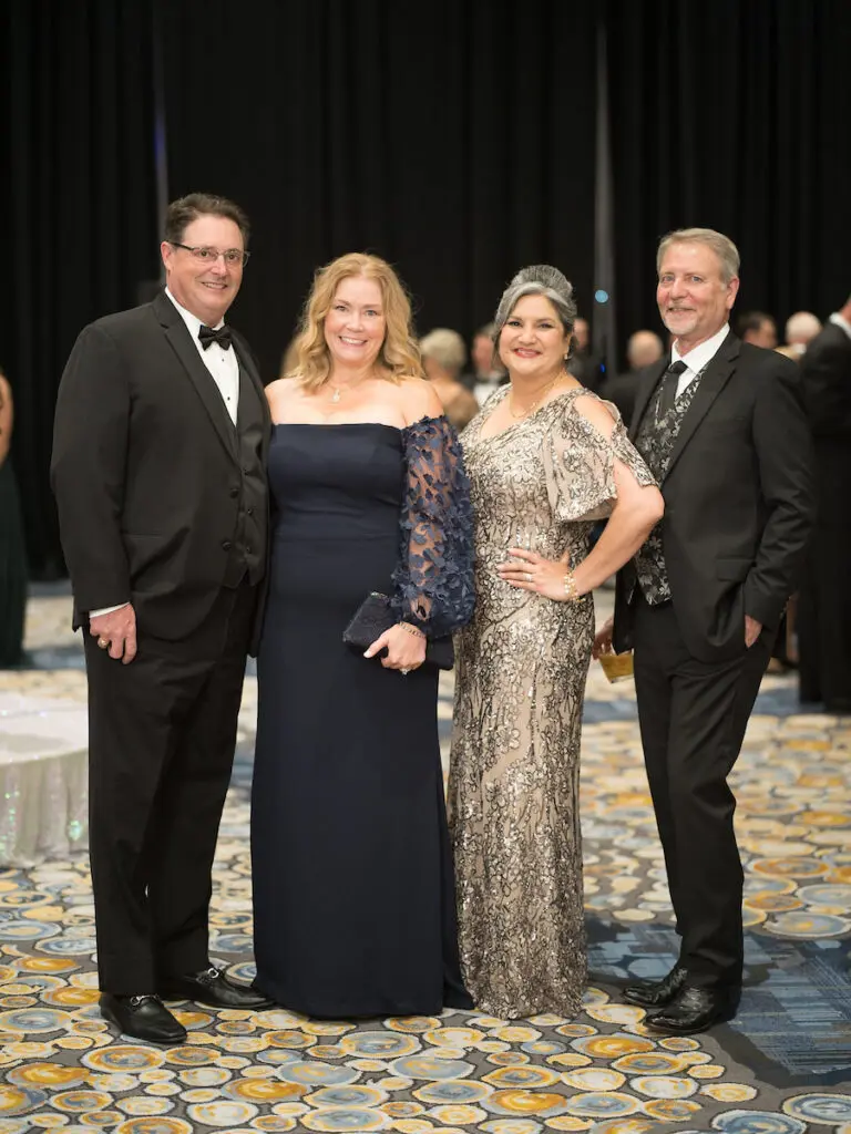 Mark & Deanna Rueff, Nelly & Dalton White at the JDRF Promise Ball (Photo by Daniel Ortiz)