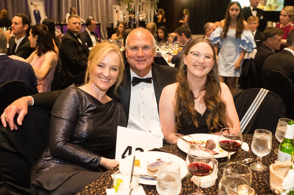 The Stanich family at the JDRF Promise Ball (Photo by CJ Martin)