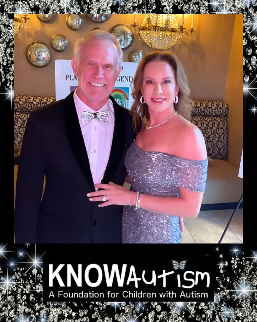 Dr. Bruce & Marian McClendon at the KNOWAutism 10th anniversary gala 