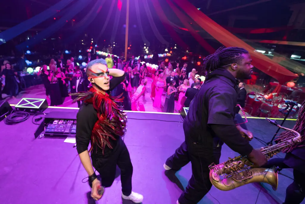 Danny Ray and The Atlantic Street Band perform at The Children's Fund gala (Photo by Wilson Parish)