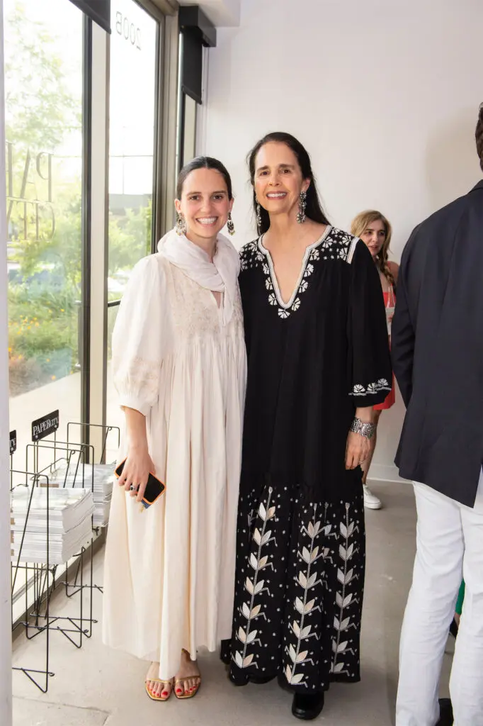 Cristina Lynch, Cristina Barboglio Lynch at Atkinson exhibition (Photo by Mark Anthony Nelson)