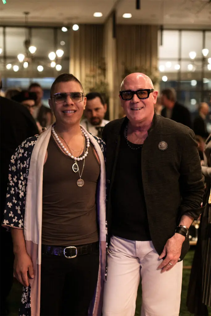 Dan Rodriguez, Rob Dailey at Penthouse Party (Photo by Beckley & Co.)