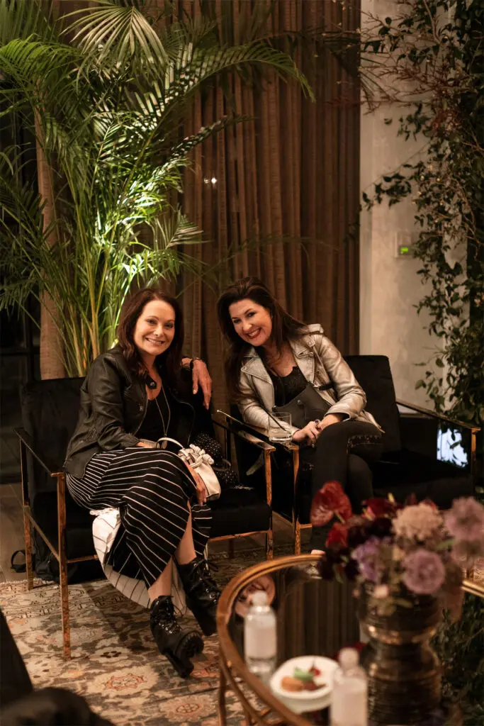 Debi Wisch, Capera Ryan at Penthouse Party (Photo by Beckley & Co.)