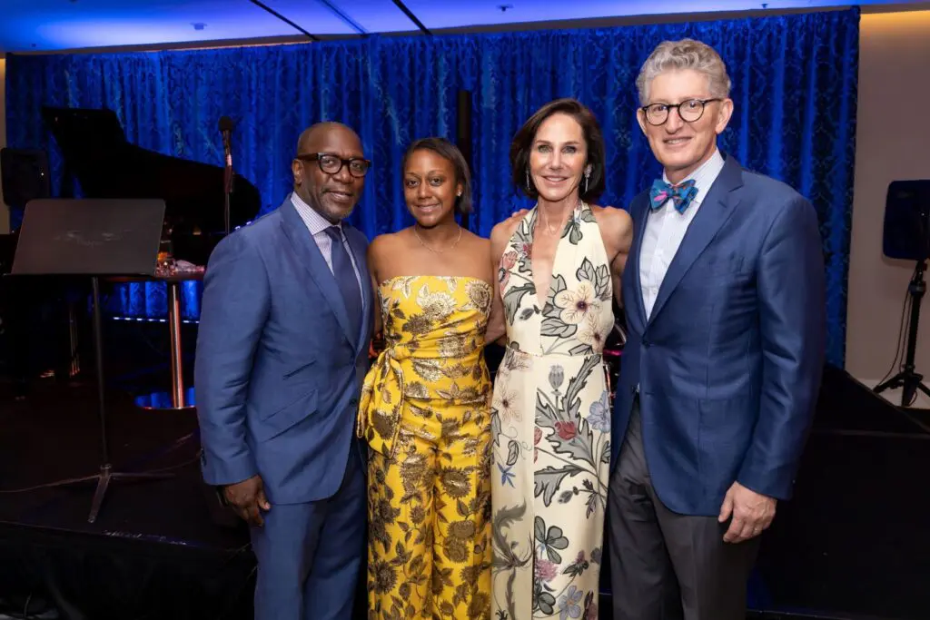 DACAMERA gala chairs Drs. Garfield Johnson III Jakeen Johnson, Heidi & David Gerger (Photo by Katy Anderson)