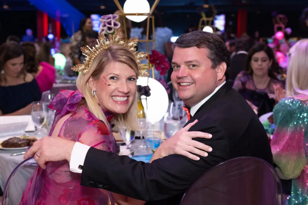 Holly & Griffin Guthneck at the Children's Fund gala (Photo by Wilson Parish)