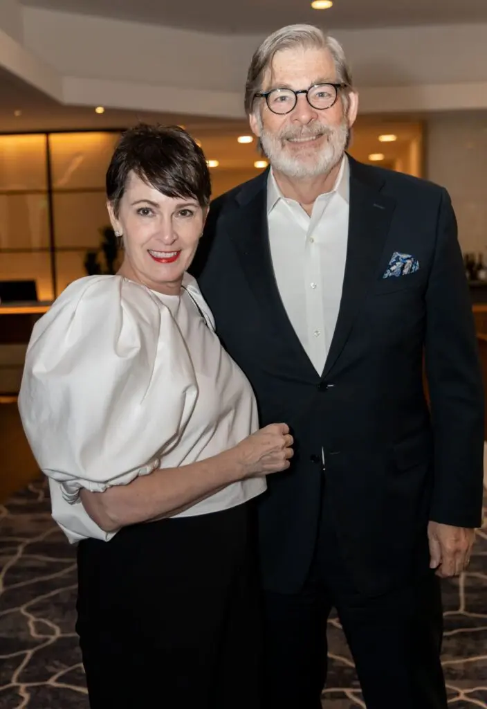 Julie Peak, David Hightower at the DACAMERA gala (Photo by Katy Anderson)
