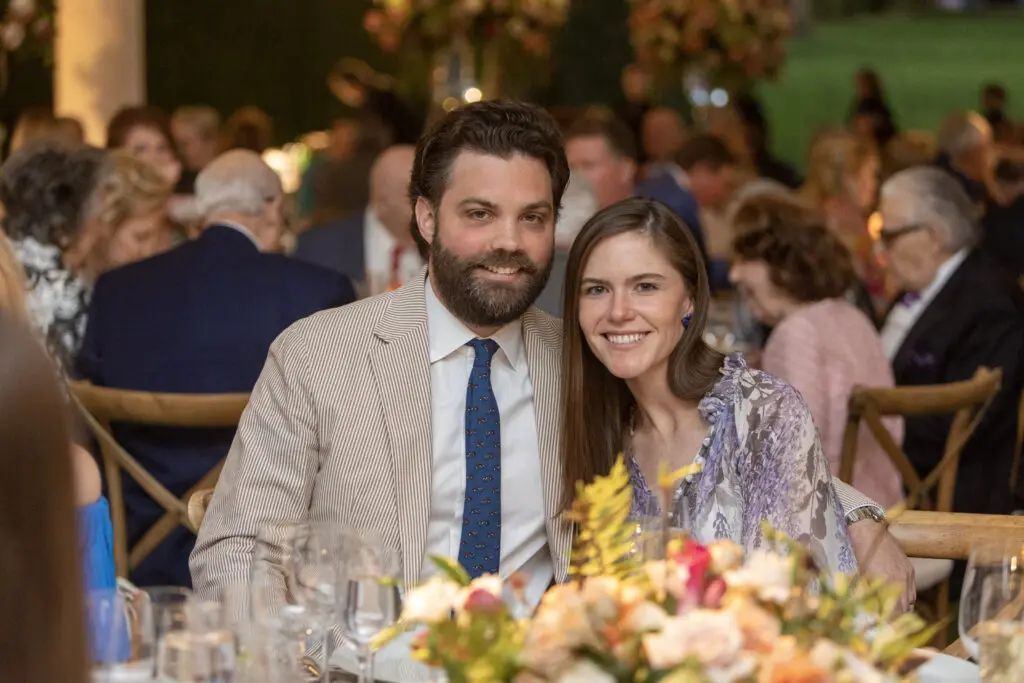Keefer & Laura Lehner at the Bayou Bend Garden Party (Photo by Jenny Antill)