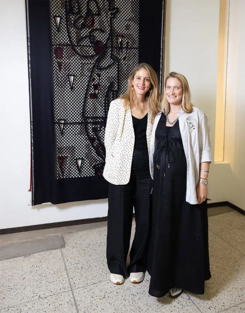 Kelly Cornell, Sarah Blagden at Dallas Art Fair (Photo by Exploredinary)