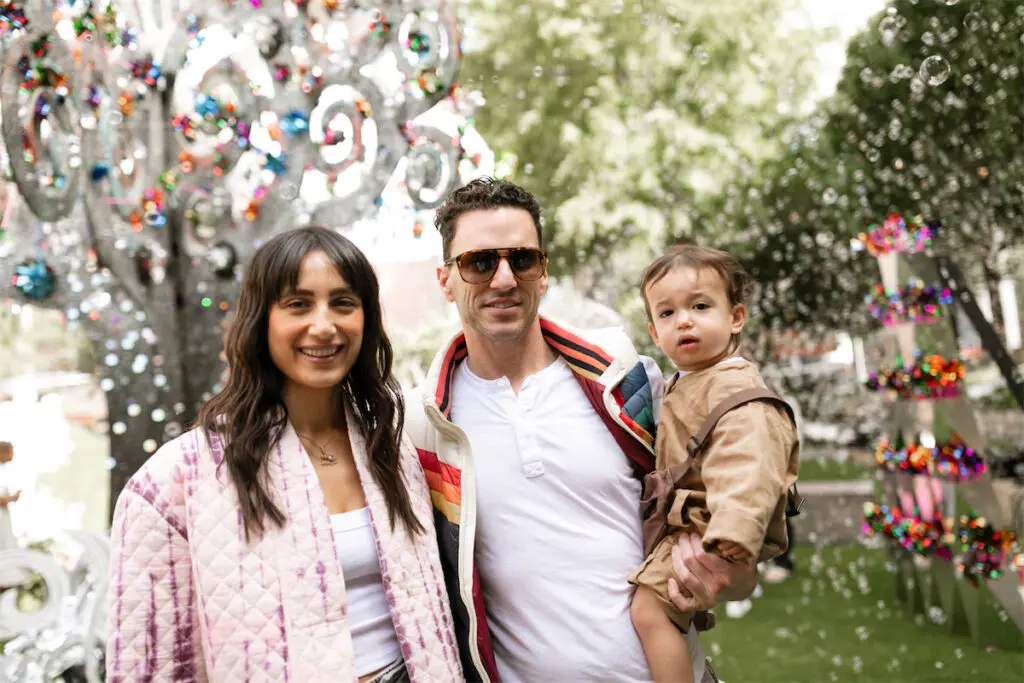 Nadia Dabbakeh, Jason Friedman at The Eyeboretum (Photo by Beckley & Co.)