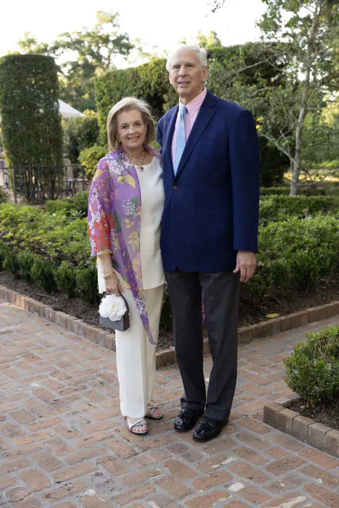 Nancy & Jim Gordon at the Bayou Ben Garden Party (Photo by Jenny Antill)