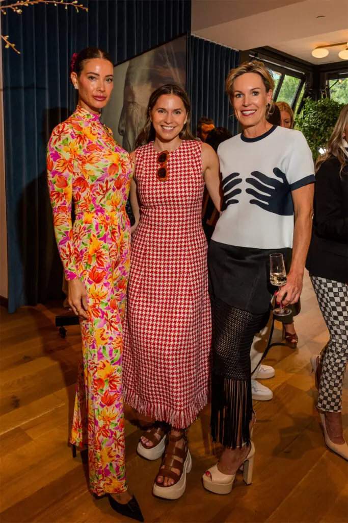 Porschla Kidd, Bela Cooley, Zoe Bonnette at Crystal Bridges (Photo by AJ Boling)