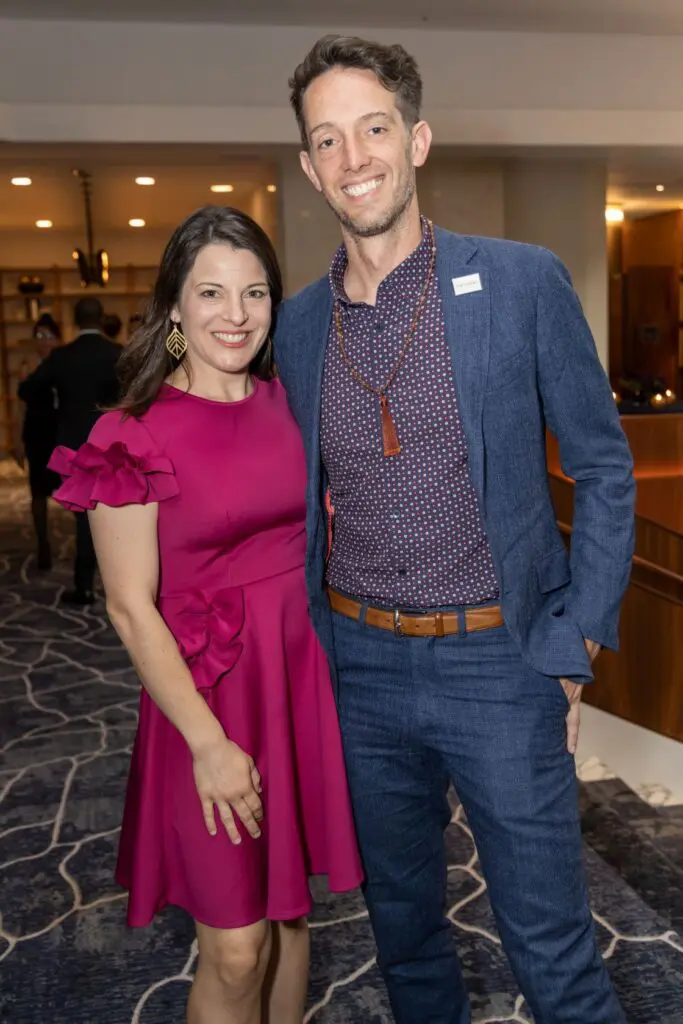 Sarah & Chris George at the DACAMERA gala (Photo by Katy Anderson)