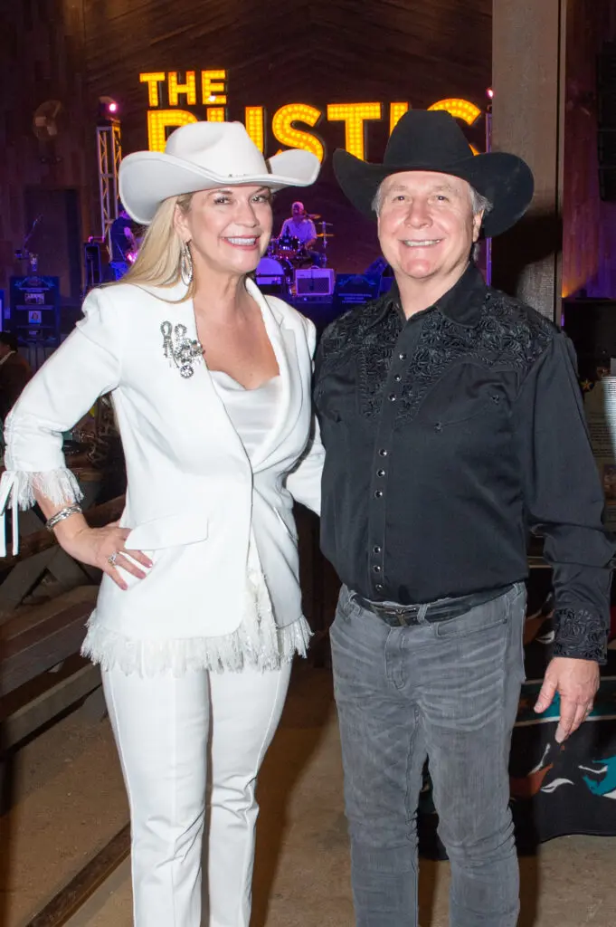 Tammie & Charles Johnson at the Cattle Barons Ball launch at The Rustic. (Photo by Jacob Power)