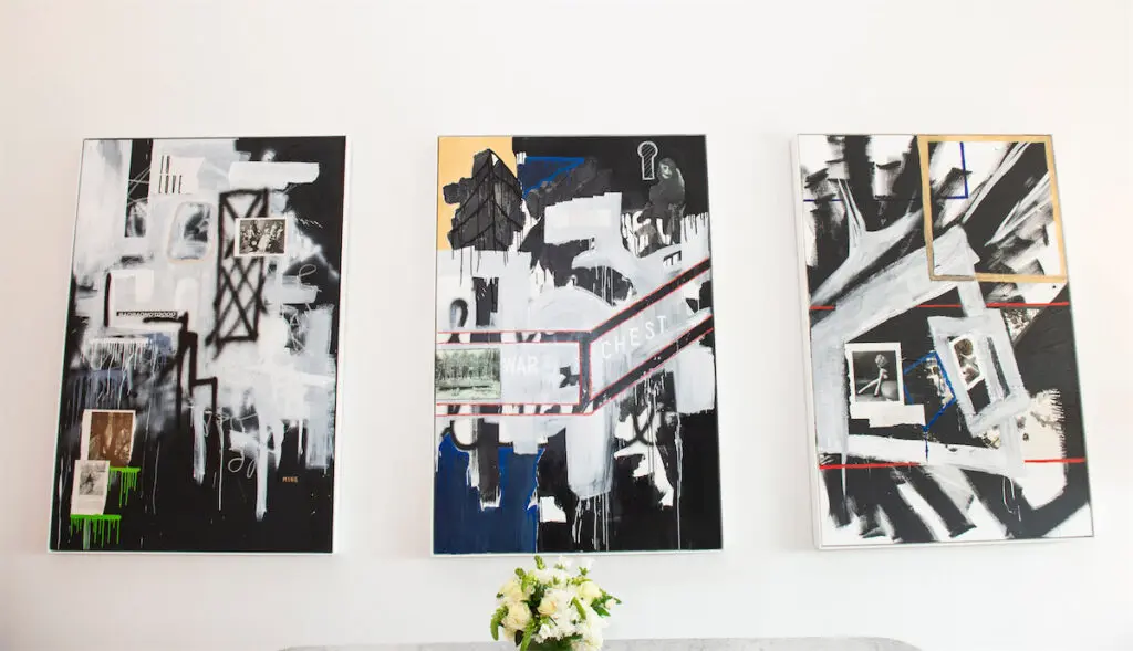 William Atkinson works (Photo by Mark Anthony Nelson)