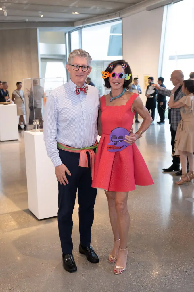 David & Heidi Gerger at the Glassell School of Art 'weird' gala (Photo by Wilson Parish)