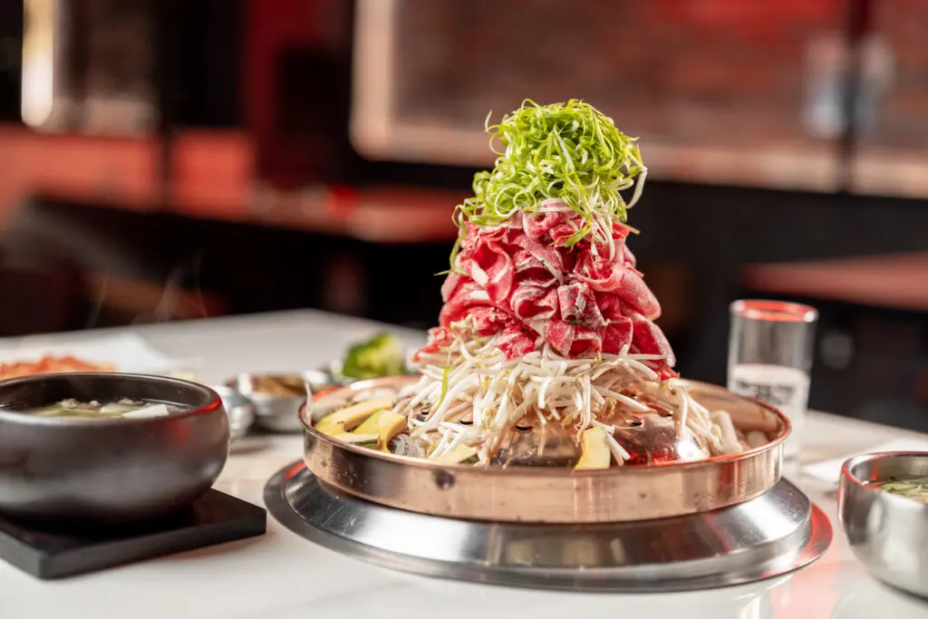 JOA offers everything from hot pot to sides. (Photo by Kathy Tran)