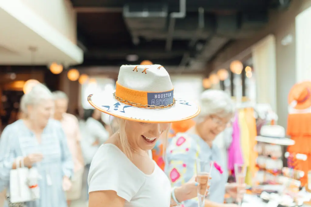 Good buys galore at the Georgia James midsummer sip-and-shop event. (Photo by Emma Umana)