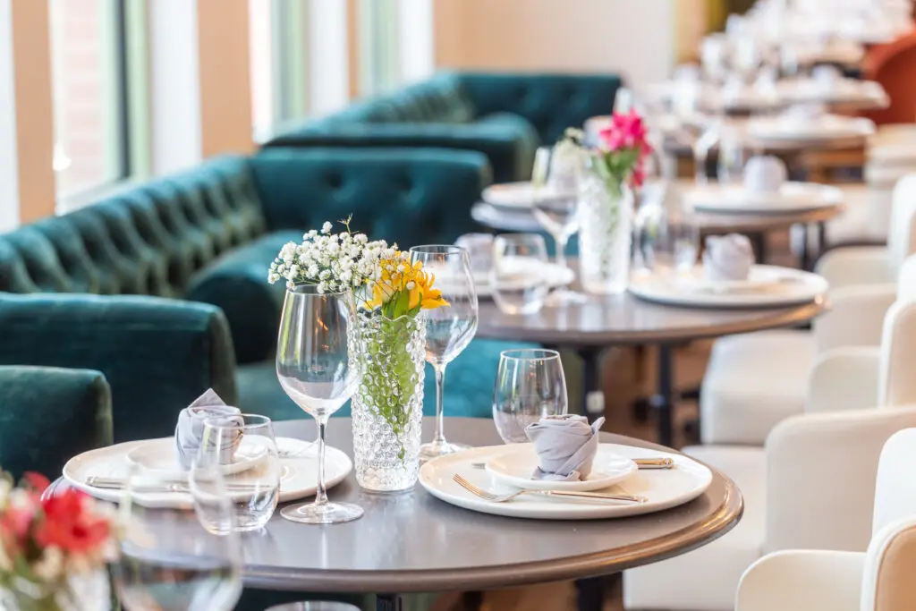 Elevate date night with dinner at The Audrey followed by a movie at Reel Luxury Cinemas. 