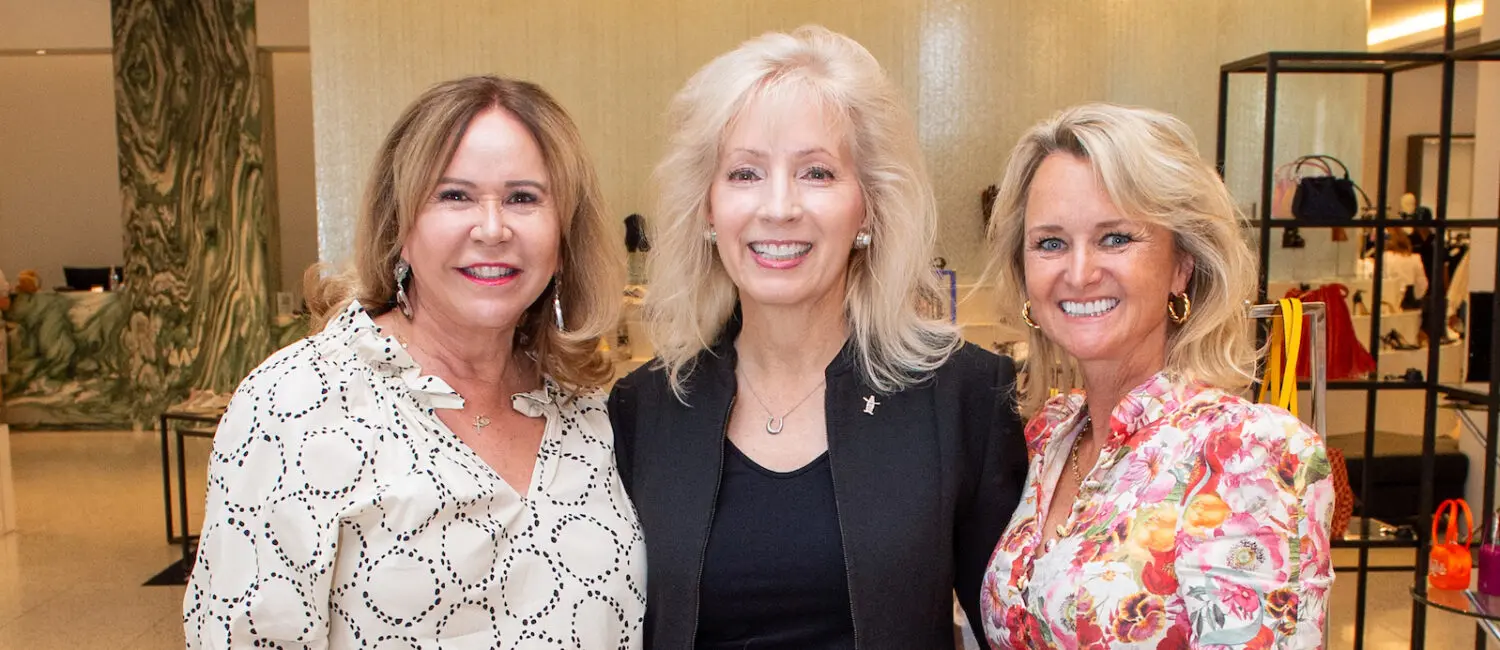 Cyndy Garza Roberts, Pat Mann Phillips, Dr, Kelly Larkin (Photo by Jacob Power)
