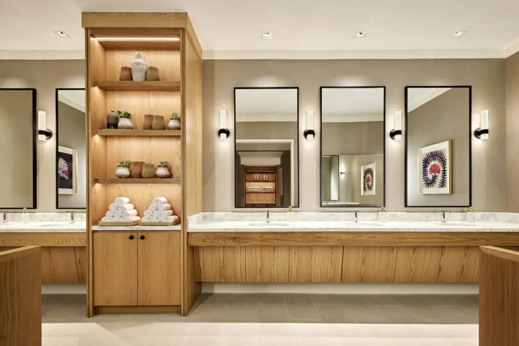 Mokara Spa has separate men's and women's relaxation lounges.