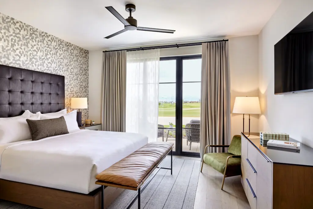Each of the ranch houses at Omni PGA Frisco feature four deluxe bedrooms.
