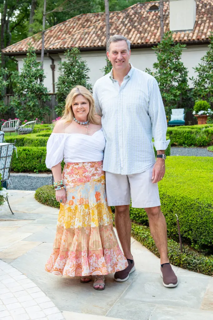 Kelli & John Weinzierl at an Episcopal High School fundraiser.