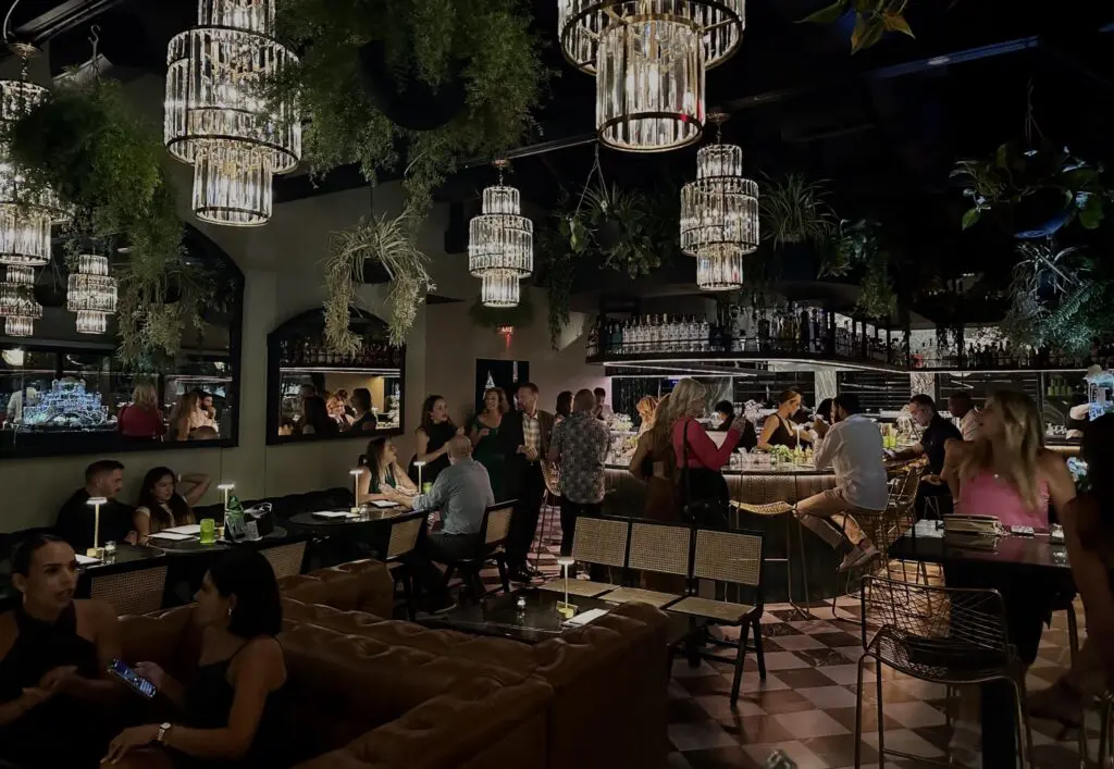 A peek inside the newly opened cocktail bar, Best Regards in the Houston Heights on Yale at 11th Street. (Photo by Becca Wright)