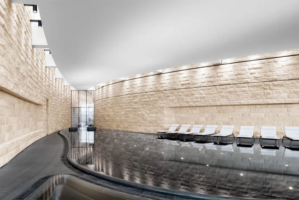 The Spa at The Dolder Grand Hotel is a wellness sanctuary with 43,000 square feet of treatment rooms, plunge pools, saunas and more. 