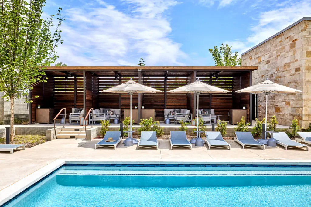 It’s always pool season at Mokara Spa.