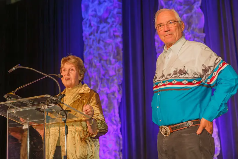 Marty and Denny MacGuire made an impact at the Denim and Diamonds gala in The Woodlands.