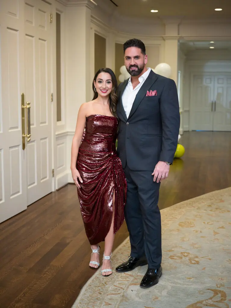 Amal & Khaled Khalaf at the Homemade Hope dinner.  (Photo by Daniel Ortiz)