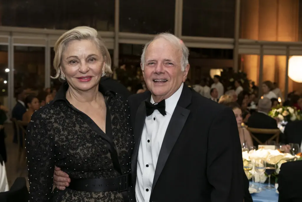Beth Madison, Don Hartman  at the  black-tie dinner following Houston Grand Opera's world premiere of 'Intelligence.' (Photo by Anthony Rathbun)