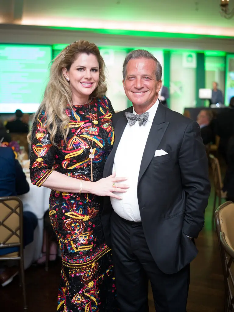 Candice & Dr. Guy Burrows at the Homemade Hope dinner.  (Photo by Daniel Ortiz)
