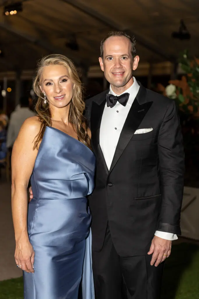 Drs. Rachel & Warren Ellsworth at the black-tie dinner following Houston Grand Opera's world premiere of 'Intelligence.'