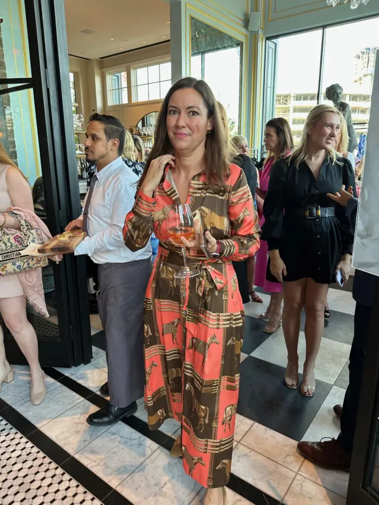 Jayne Johnston at the Annabelle Brasserie first look luncheon in Autry Park (Photo by Jacob Power)